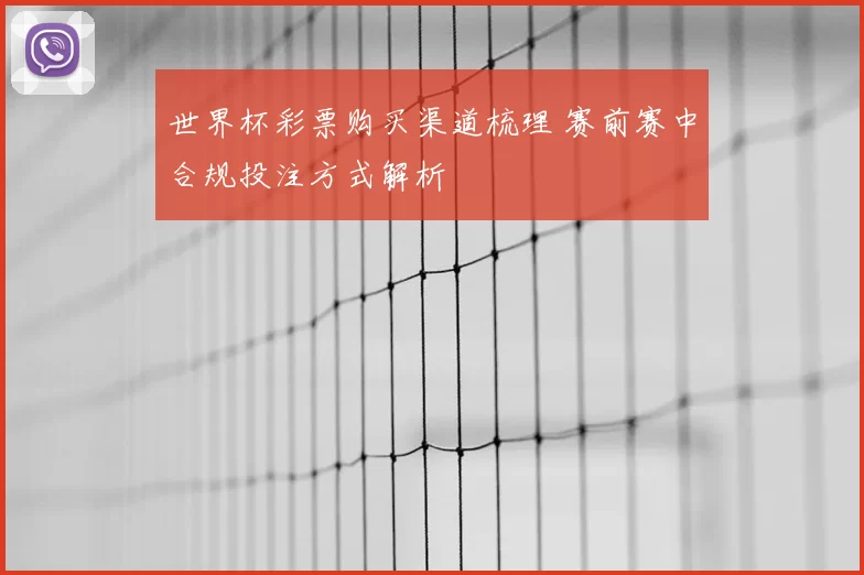 世界杯彩票购买渠道梳理 赛前赛中合规投注方式解析
